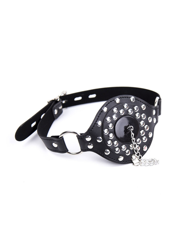 Drain Gag with Studded Design and Removable Cap