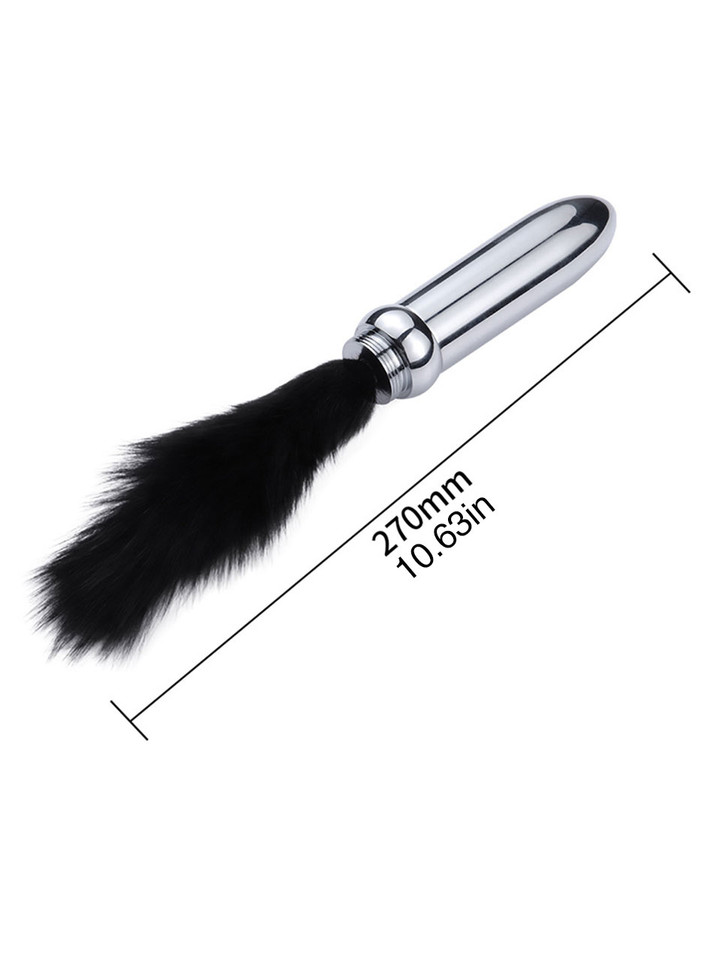 3-In-1 Toy with Feather, Flogger, and Butt Plug