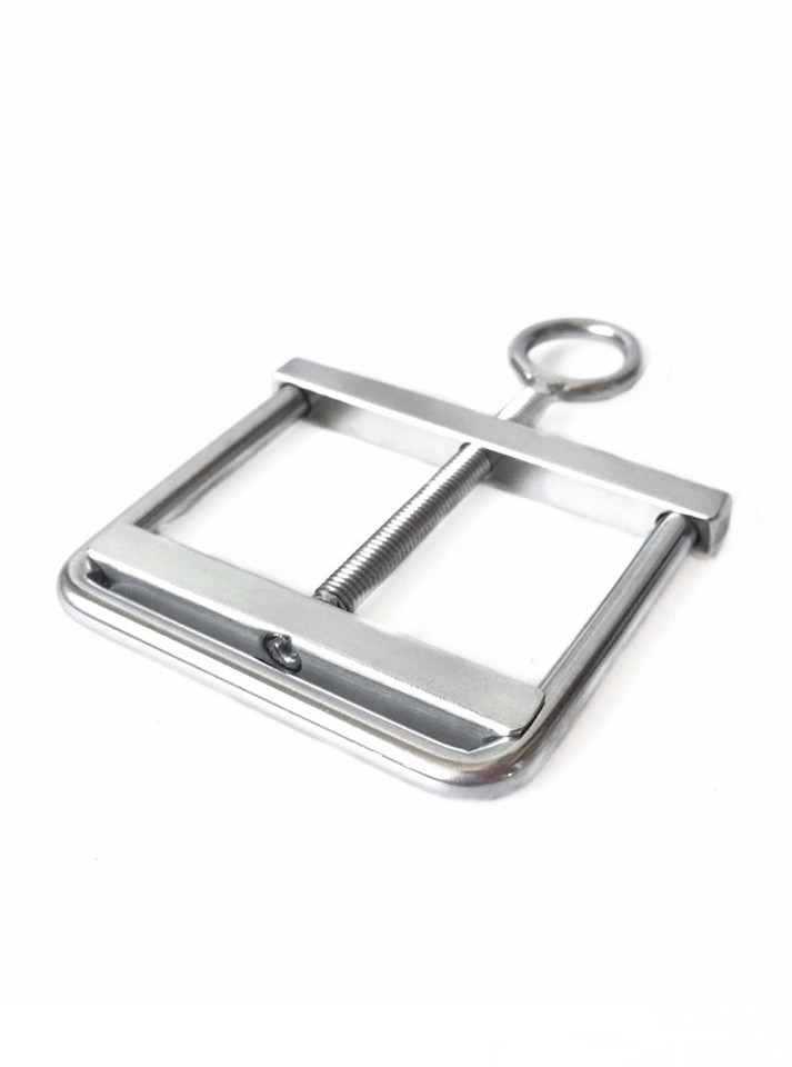Close-up of the ball crusher showcasing its sleek, polished finish.