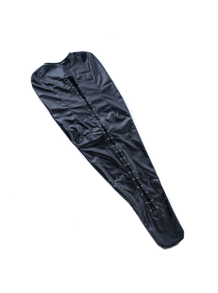 Full view of the sleep sack showcasing its sleek, form-fitting design.