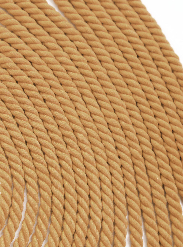 Close-up of Full-Body Shibari rope with pre-tied knots