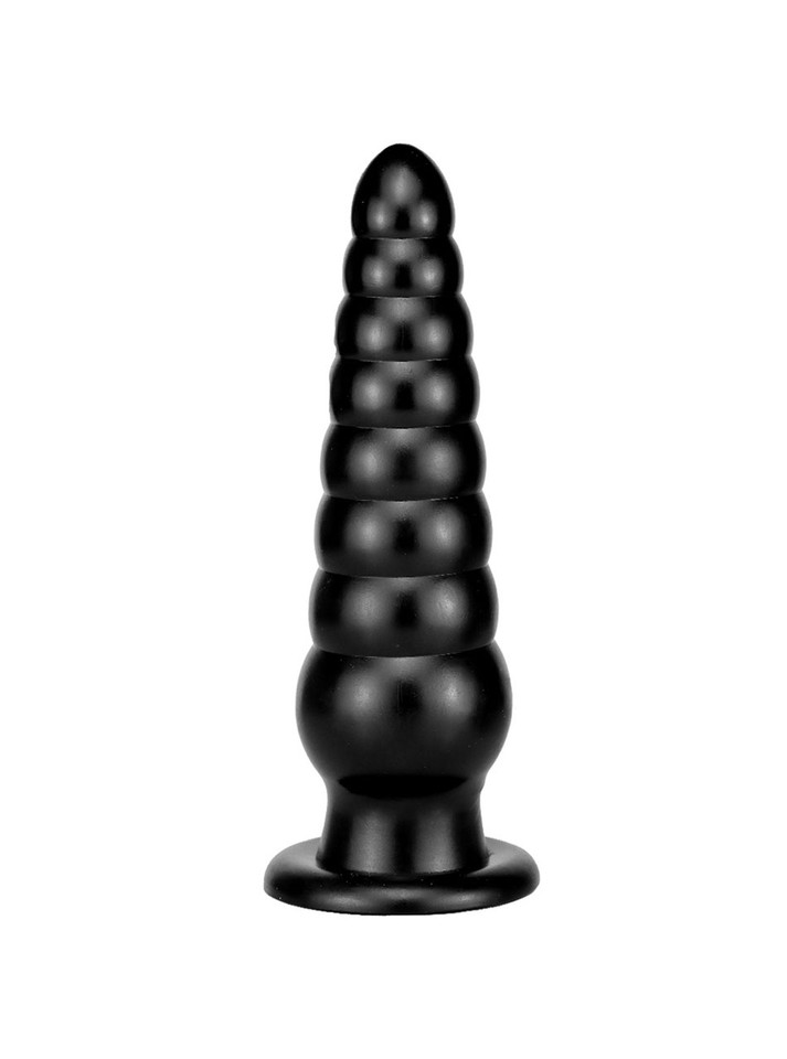 Giant Ribbed Monster Anal Plug