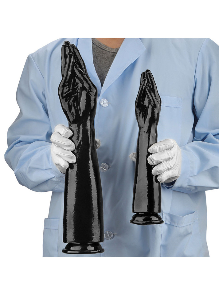 Black Forearm & Fist Dildo