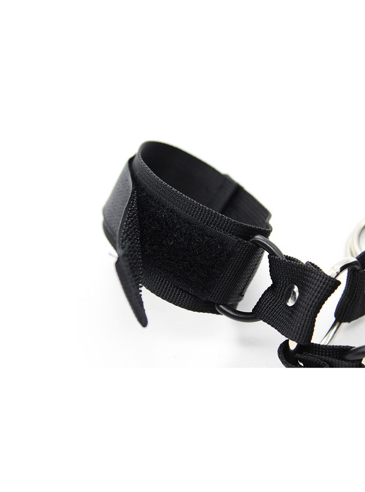 Close-up of the durable nylon webbing and stitching