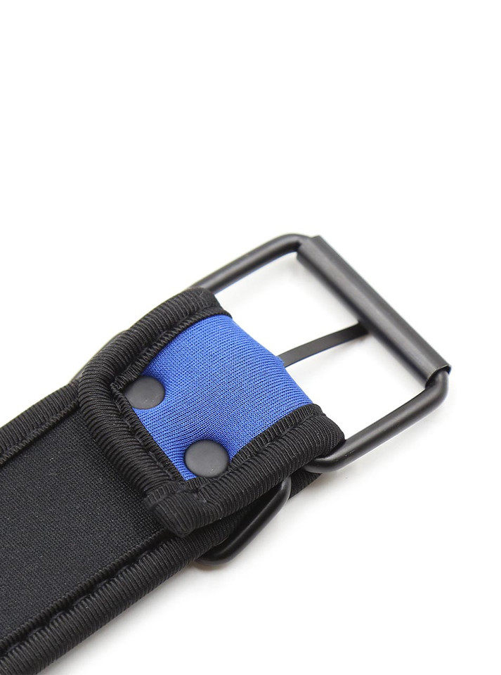 High-quality black buckle closure with secure fastening system