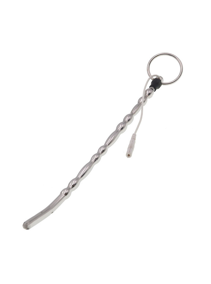 Ribbed Long E-Stim Urethral Sound