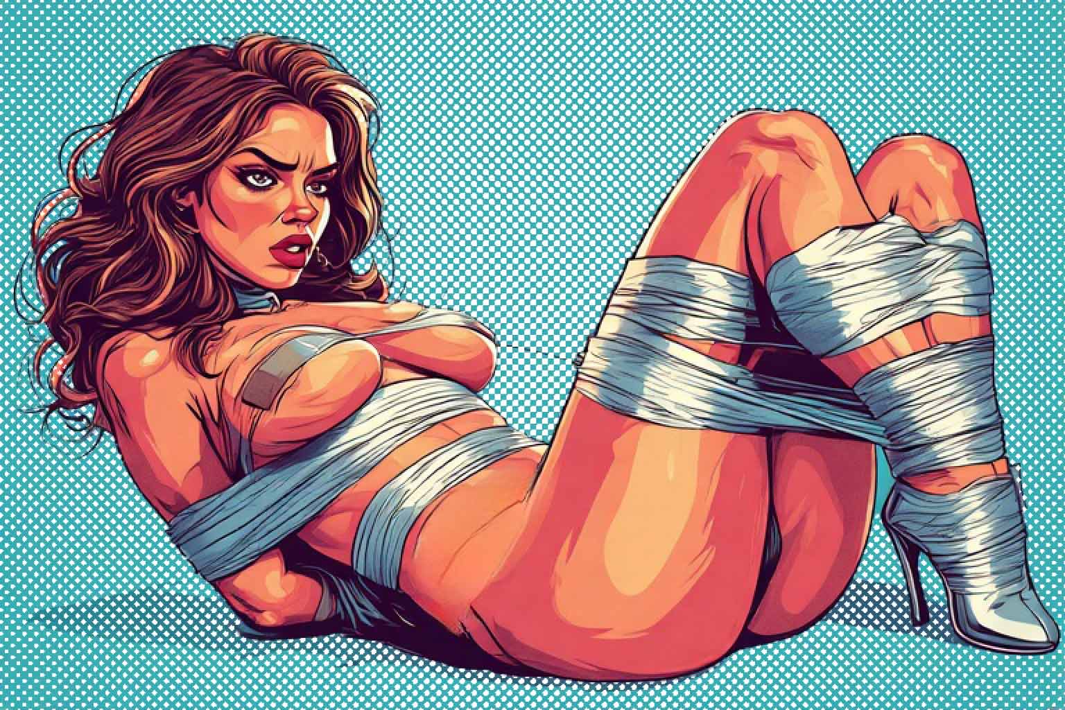 How to Use Bondage Tape - A Beginner’s Guide to Sexy, Safe Restraint Play