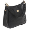 Bulldog Hobo Style Purse W/hlstr Blk