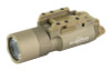 Surefire, X300 Ultra, Weaponlight, White LED, 1000 Lumens, Fits Picatinny and Universal, For Pistols, Tan, 2x CR123 Batteries