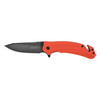 Kershaw Barricade Rescue Knife with Carbide Glassbreaker Tip / Seatbelt Cutter - 8-1/2" Overall Length