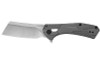 Kershaw Static Knife with Flipper Open / Stainless Steel Handle