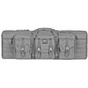 Deluxe Tactical Rifle Case w/Pockets & Back Pack Straps, Seal Gray