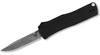 Benchmade 4850 Om OTF AUTO Folding Knife 2.475" S30V Satin Clip Point Blade, Black Aluminum Handles