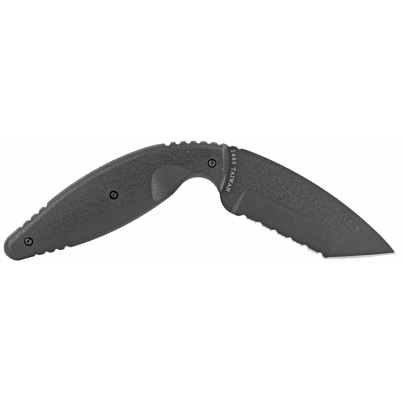 KABAR, TDI Law Enforcement, Fixed Blade Knife, 3.688" Blade Length, 7.75" Overall Length, Tanto Point, Combonation Serrated Edge,