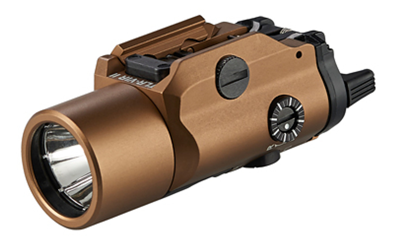 Streamlight, TLR-VIR II, Tac Light w/IR Laser, Picatinny, Visible 300 Lumen LED, IR LED & Laser, Coyote Brown