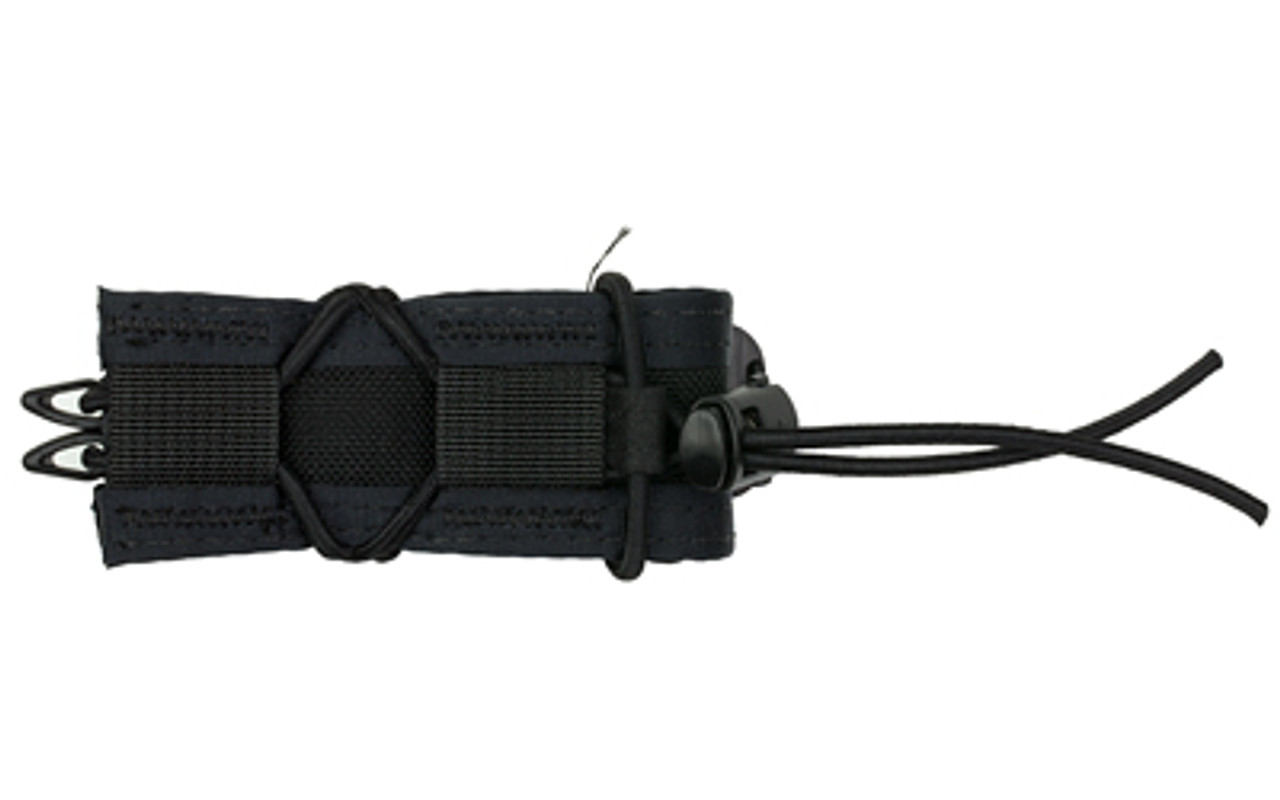 High Speed Gear, Pistol TACO, Single Magazine Pouch, Molle, Fits Most Pistol Magazines, Hybrid Kydex and Nylon, Black
