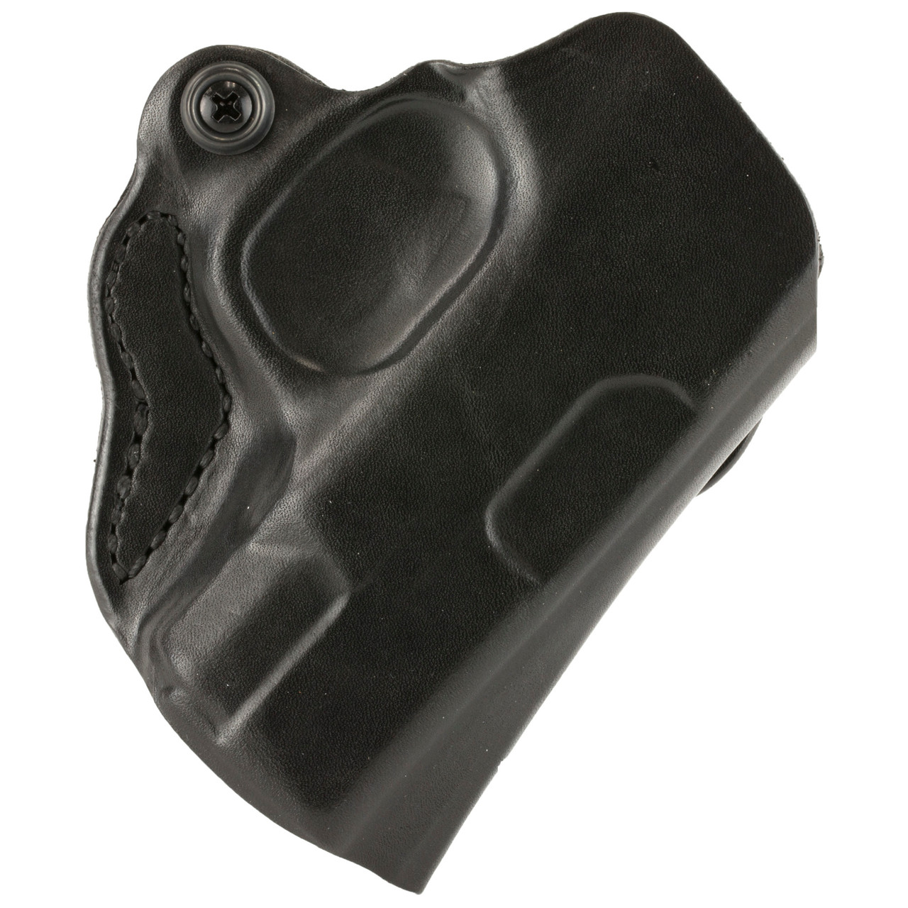 DeSantis Gunhide, Mini Scabbard Belt Holster, Fits M&P45 Shield, Right Hand, Black Leather