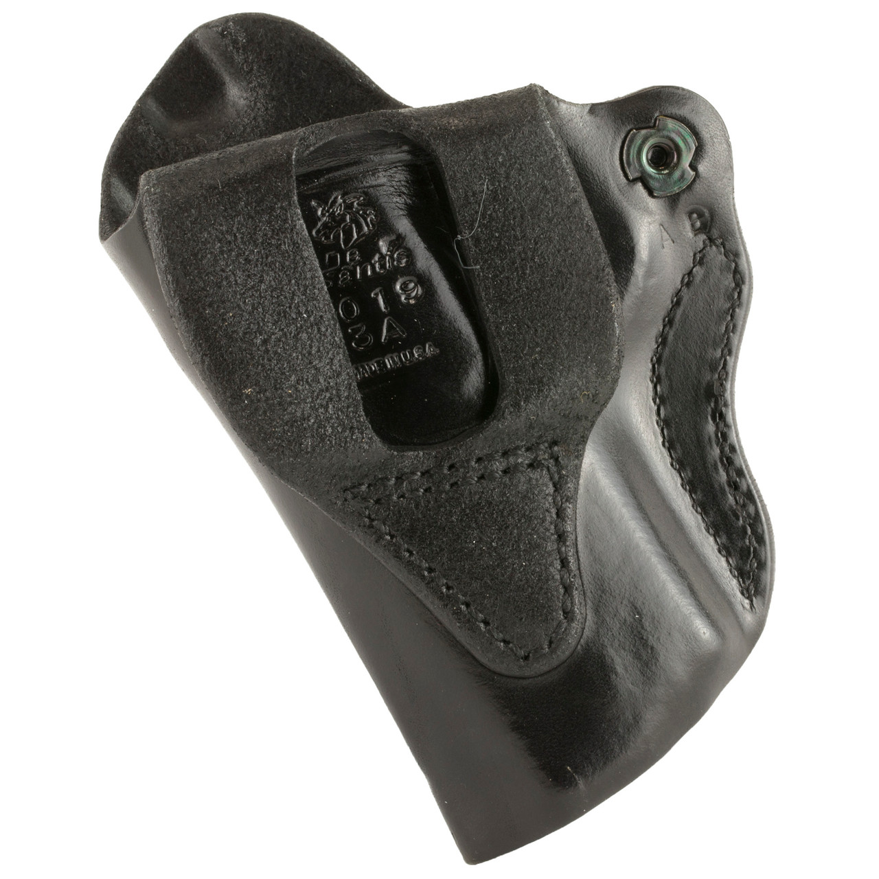 DeSantis Gunhide, Mini Scabbard Belt Holster, Fits S&W M&P22 Compact, Right Hand, Black