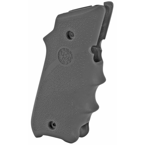 Hogue, Rubber Grips, Finger Grooves and Right Hand Thumb Rest, Fits Ruger Mark IV, Black