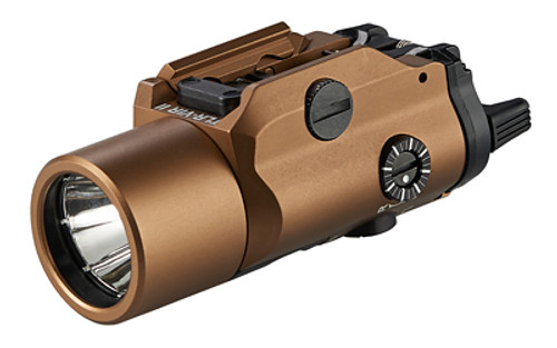 Streamlight, TLR-VIR II, Tac Light w/IR Laser, Picatinny, Visible 300 Lumen LED, IR LED & Laser, Coyote Brown