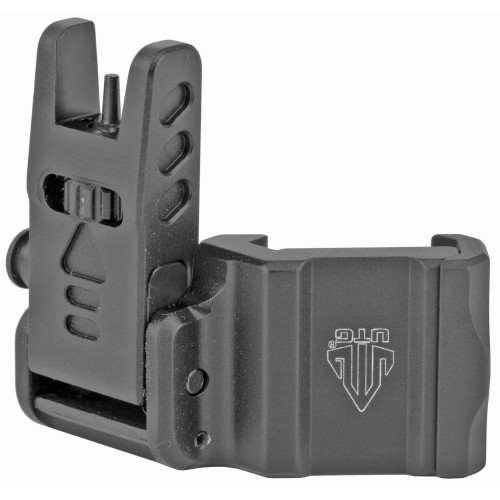 Leapers, Inc. - UTG, Accu-Sync, AR15 45 Degree Offset Flip-up Front Sight, Black