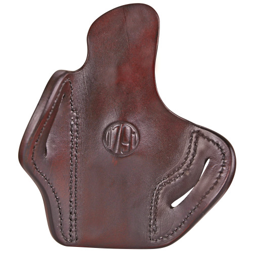 1791, BH2.4, OR, Optics Ready Holster, Size 2.4S, Signature Brown, Matte, Leather, Right Hand