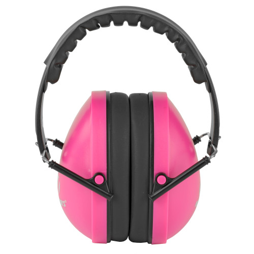 Walker's, Folding Earmuff, Pink, 1 Pair, Will Not Fit Adults - Ideal For Smaller Heads & Women