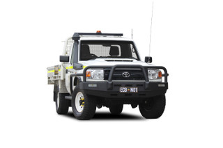 ECB Toyota Landcruiser 79 Series S/C Bullbar Compatible with Side Step Rail (11/16 to)