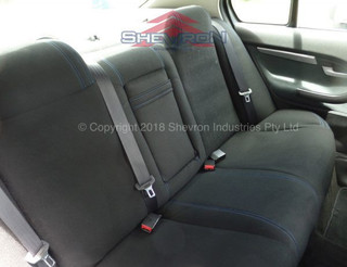 Shevron Fabric Rear Seat Cover to suit Mitsubishi Pajero 4WD