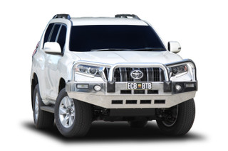 ECB Toyota Prado Kakadu Bullbar with Bumper Lights (11/17 to)