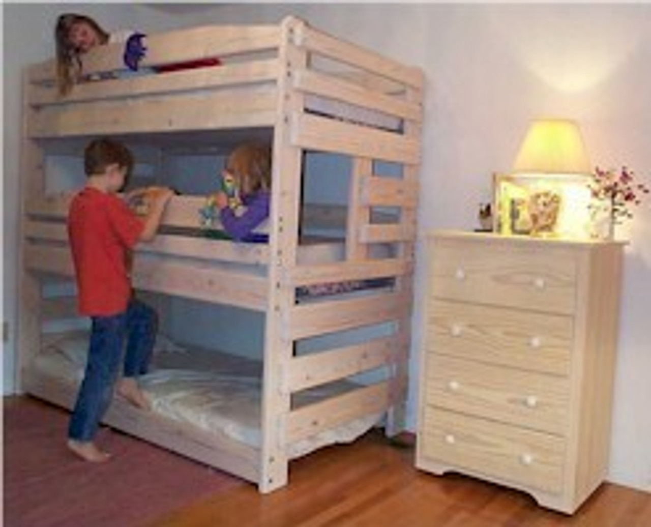 Triple Bunk Bed Plans DIY