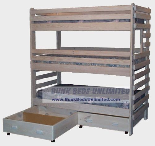 Hardware Kit For Triple Bunk With Storage Drawers