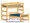 L-Shaped Bunk Bed Plan