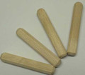 Dowel Pins, Stacking Pins Wooden (3 inch x 1/2 inch) for Stackable Bunks Bulk Set of Four (price includes shipping)