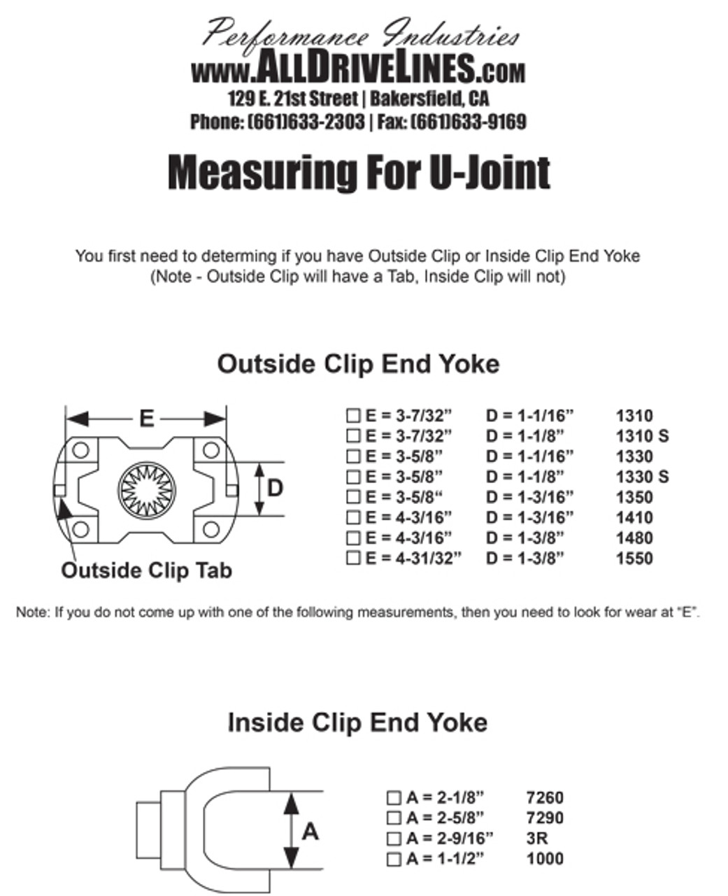 GM 8.875 12 Bolt Rear Pinion Yoke - Performance Driveline