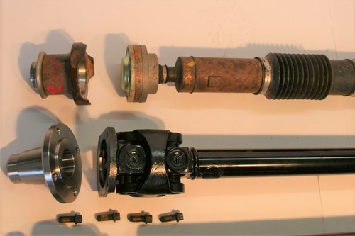 2007-2017 JEEP JK FRONT DRIVE SHAFT - 38" F-F 1350 SERIES