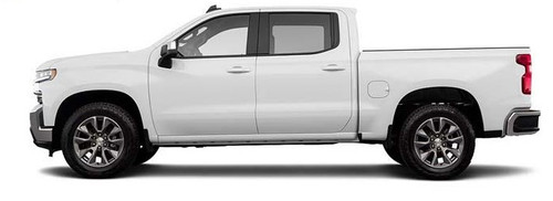 2019-2025 SILVERADO 2 PC CONVERSION DRIVE SHAFT KIT - 2WD 10L80E