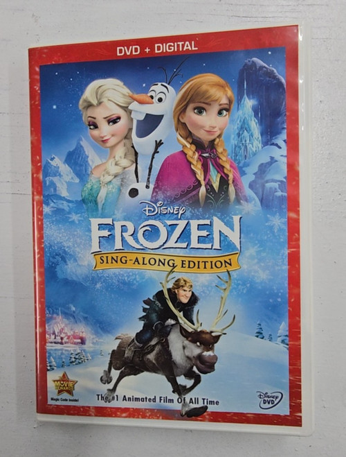 Disney Frozen Sing-Along Edition DVD + Digital HD - Excellent Condition