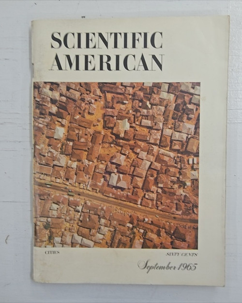Scientific American Magazine September 1965 Cities Issue, Vol 213 Number 3