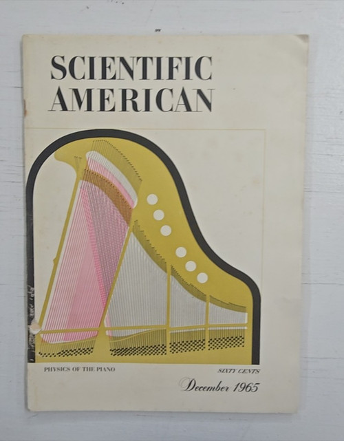 Scientific American Magazine December 1965 Physics of the Piano Remote Calculator