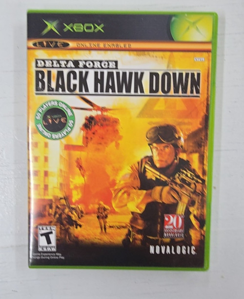 Delta Force Black Hawk Down Microsoft Xbox Original (2005) Very Good Condition