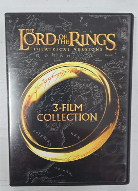 The Lord of the Rings: Theatrical 3-Film Collection DVD Widescreen Used Box Set