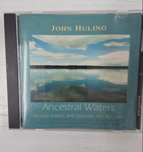 John Huling - Ancestral Waters CD 2005 Native American Flute New Age Music EX/EX