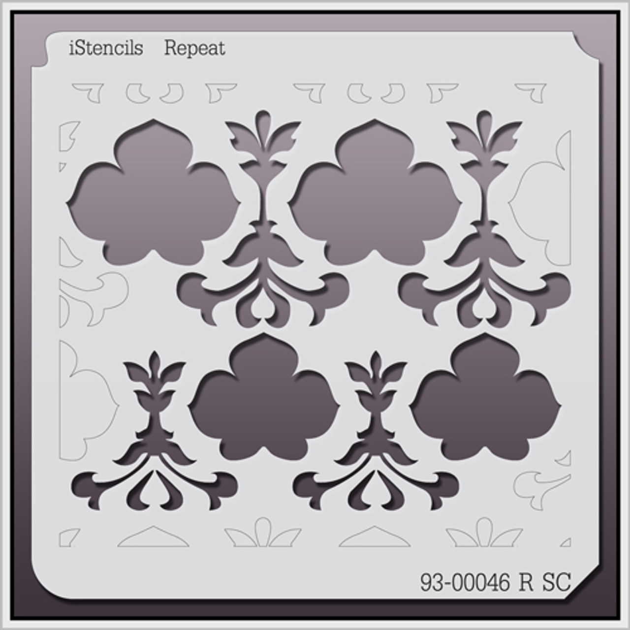 Bad6075 Flora Istencils 4514