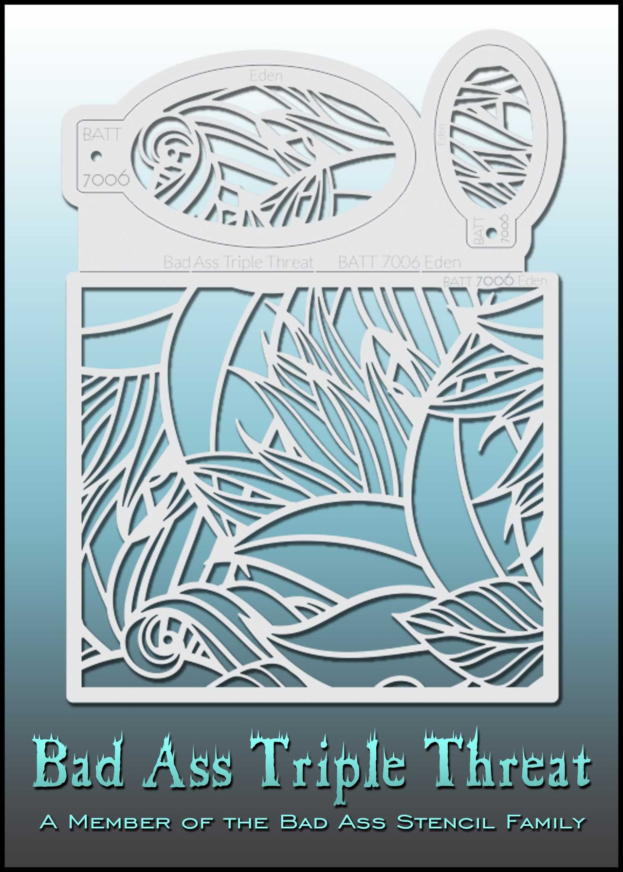 BadAss Triple Threats | BadAss Stencils | iStencils