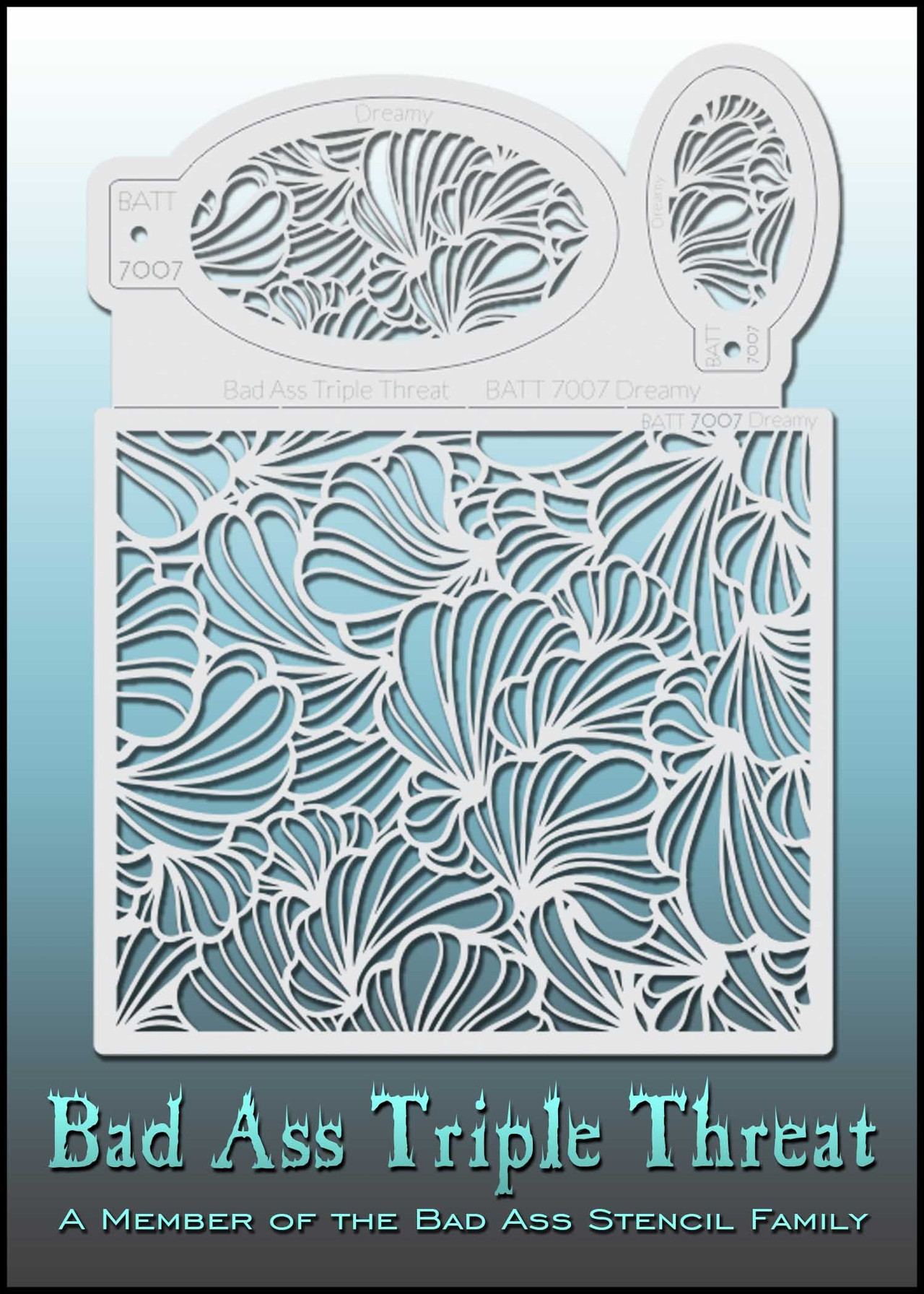 BadAss Triple Threats | BadAss Stencils | iStencils