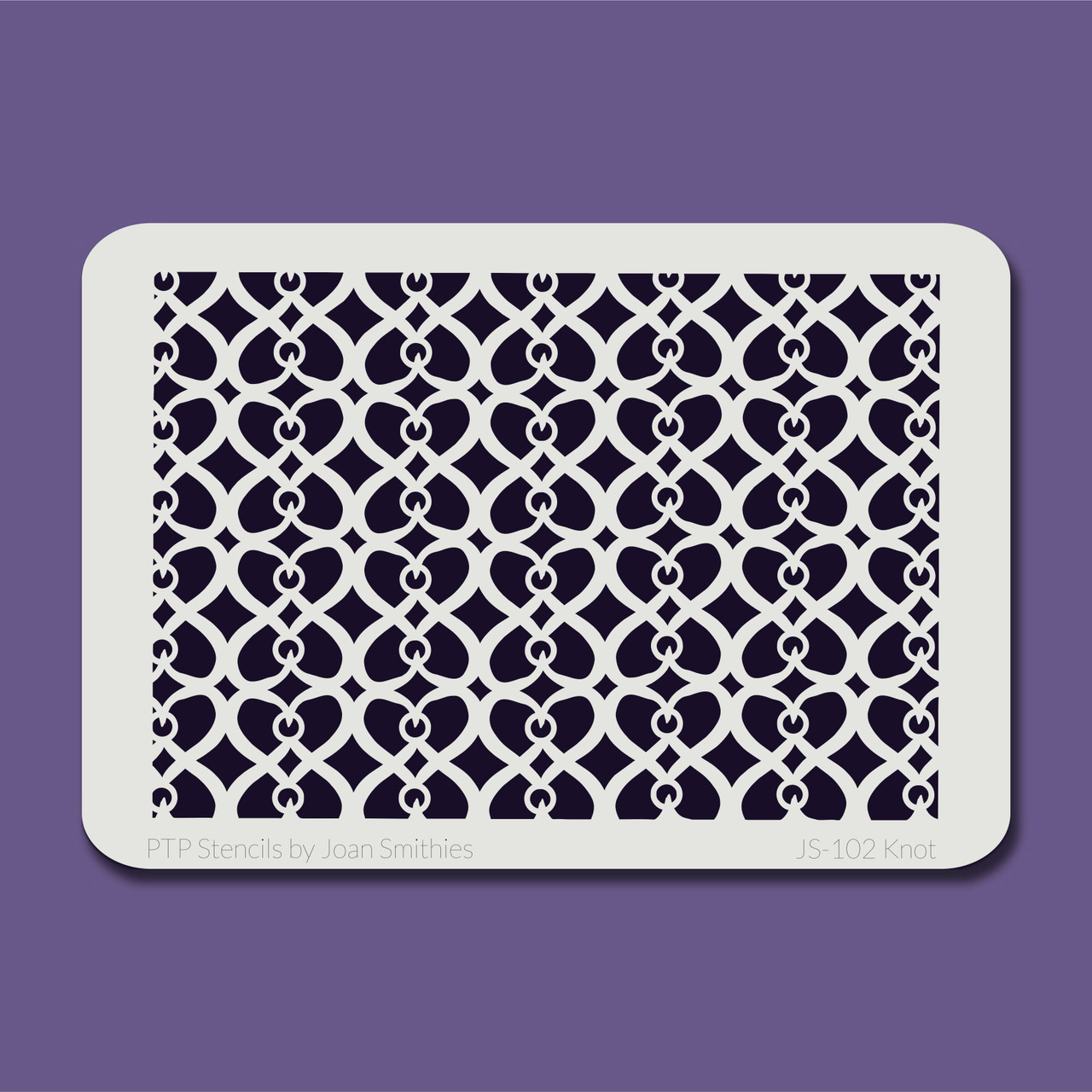 JS102 knot stencil iStencils