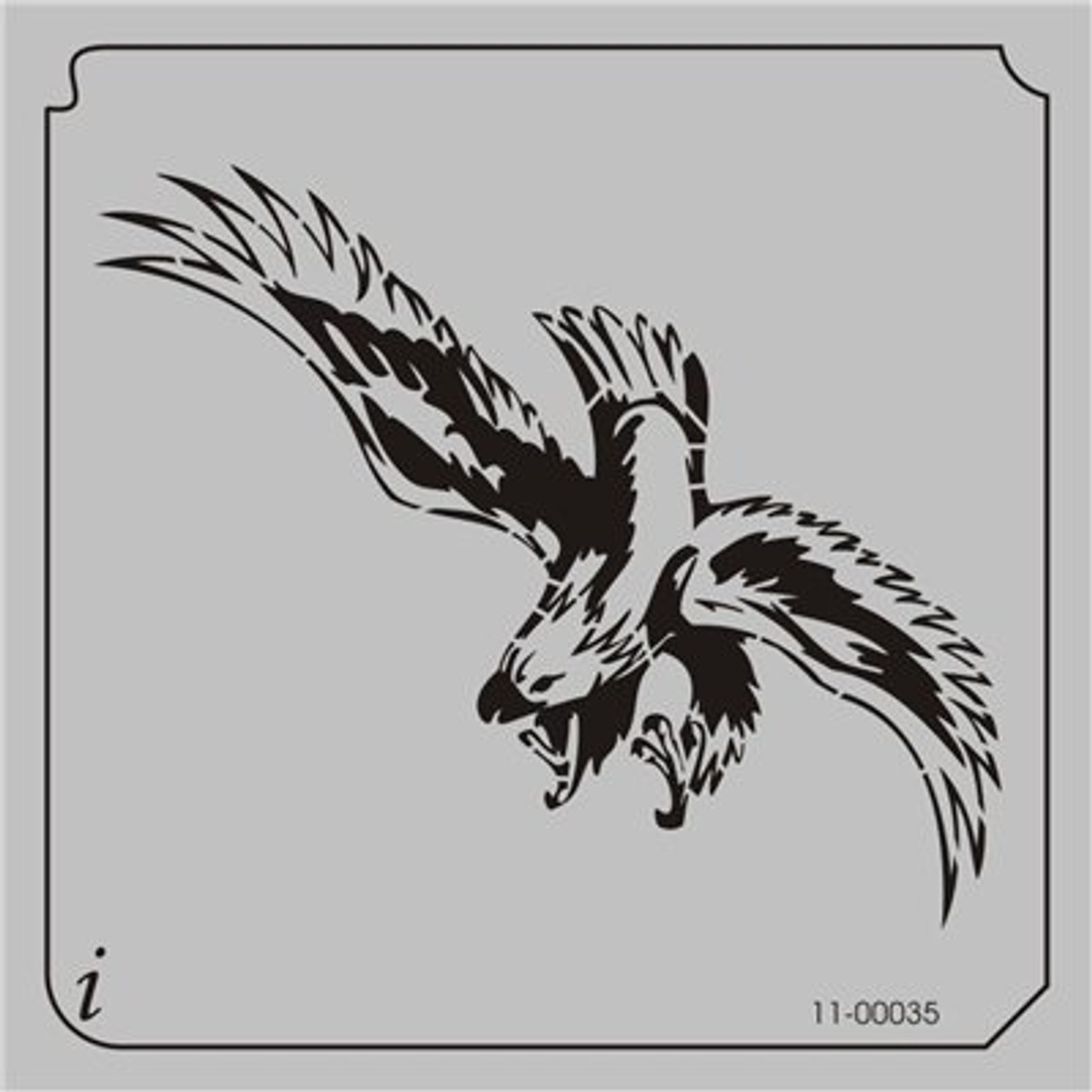 Eagle Stencil (8.5″x11″)