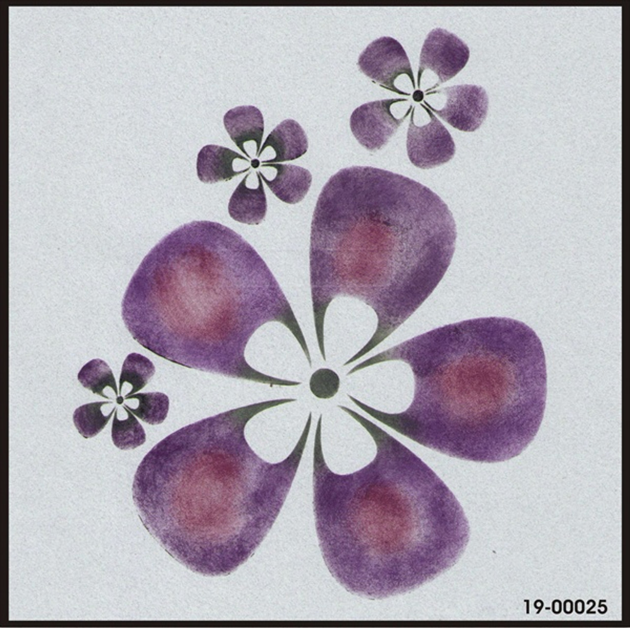 Louis Vuitton Flower pattern stencil multiple size sheets LV PATTERN – Go  Stencil