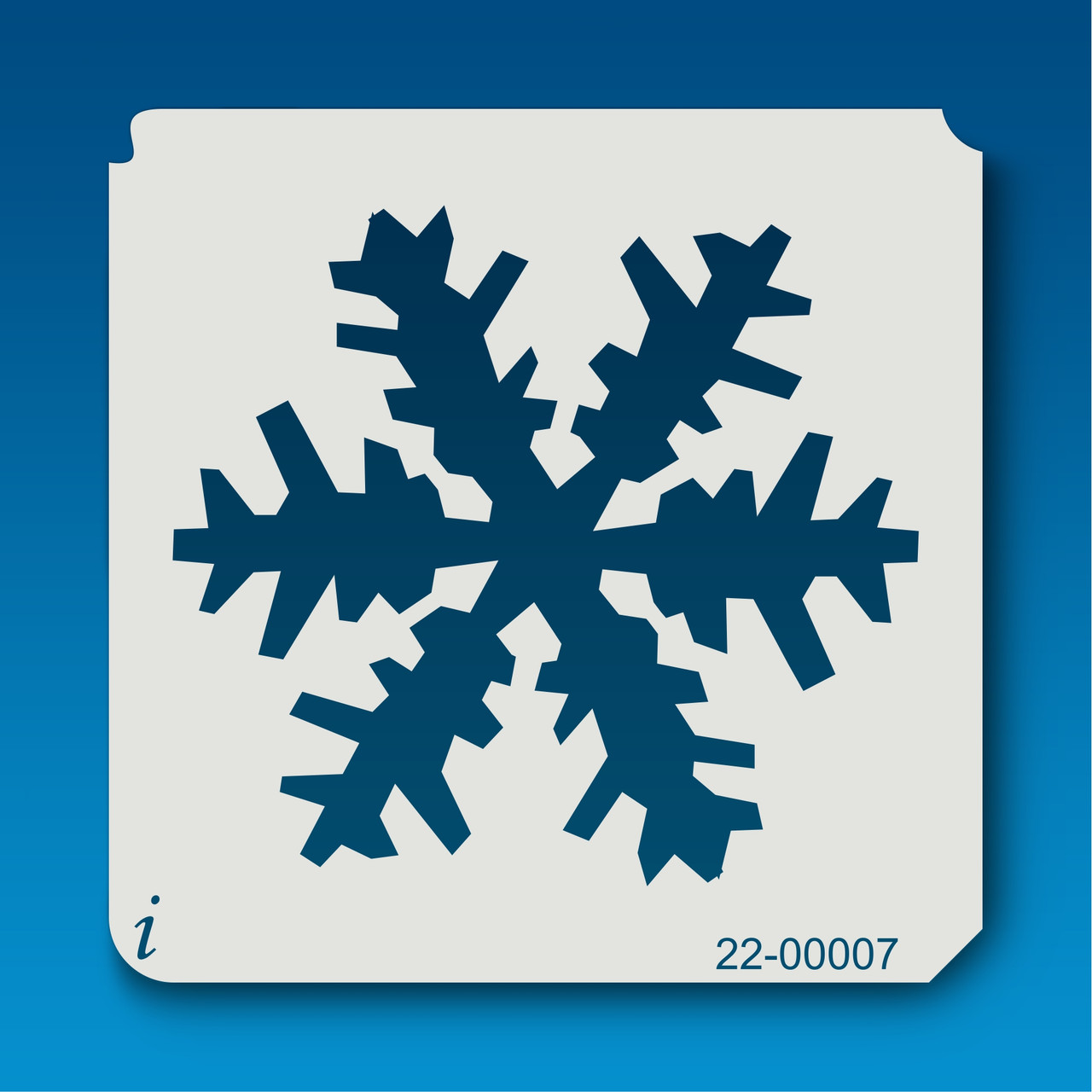 Wholesale FINGERINSPIRE Snowflake Stencils 30x30cm Christmas